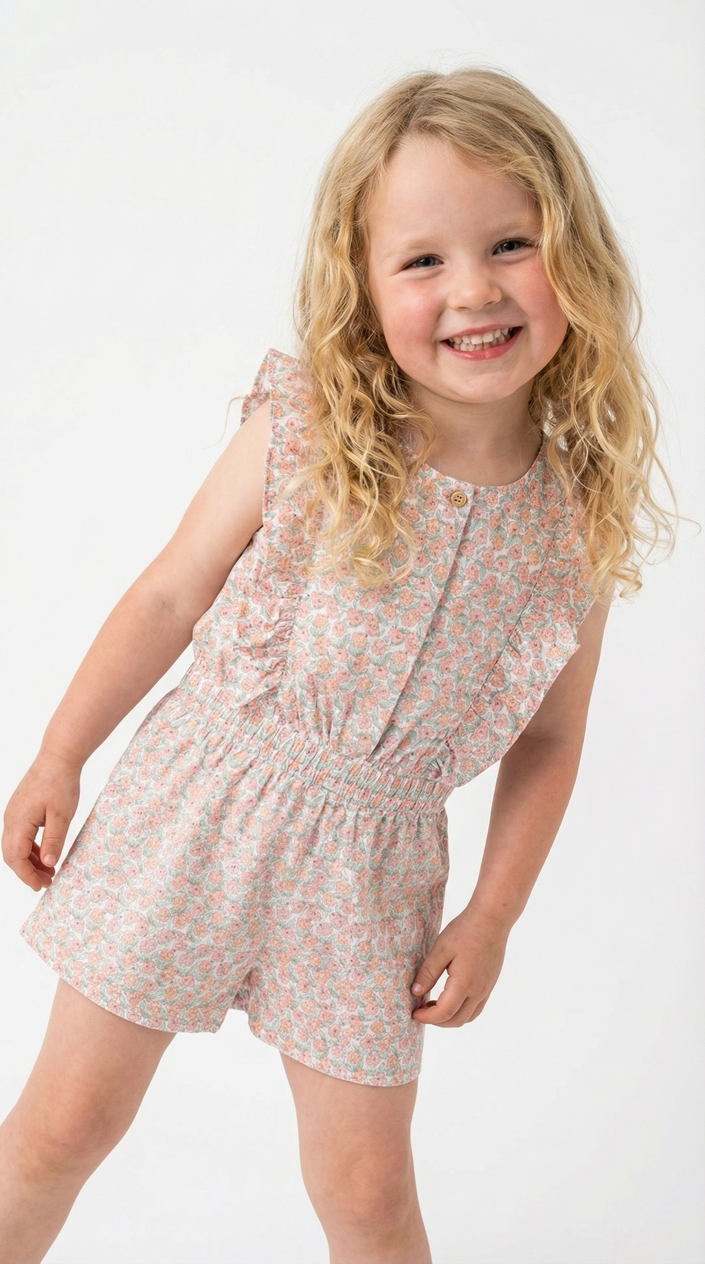 Ben & Lola - Camille Pink Floral Jumpsuit