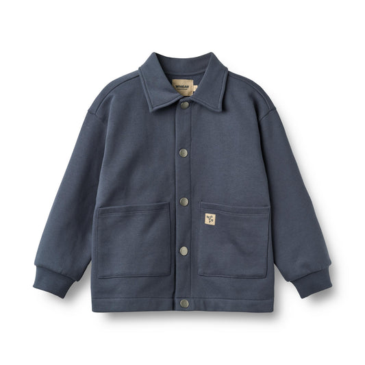 WHEAT Sweat Jacket L/S Carmine