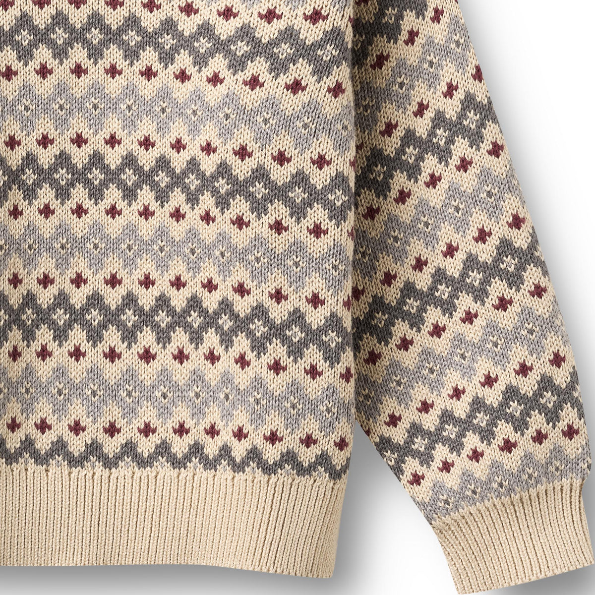 WHEAT Jacquard Pullover Harlow