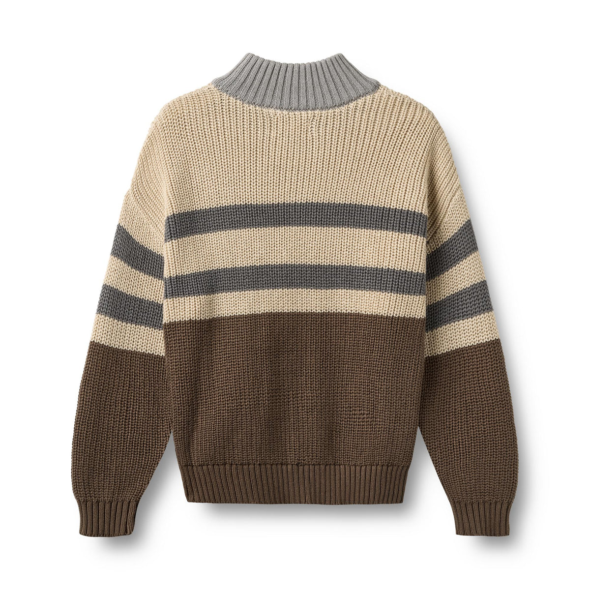 WHEAT Half Zip Jumper L/S Simo