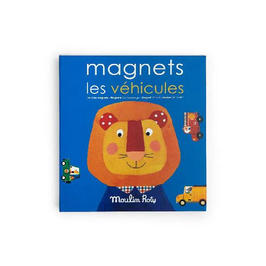 Moulin Roty Magnetic Game Vehicles Les Popipop