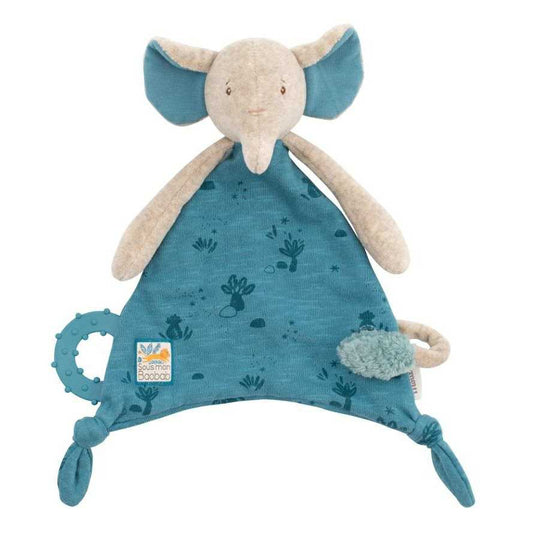 Moulin Roty Elephant Comforter with Soother Holder