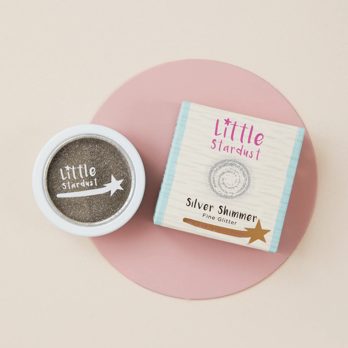 The Natural Play Make-up Company- Silver Shimmer Bioglitter ™ PURE (6g)
