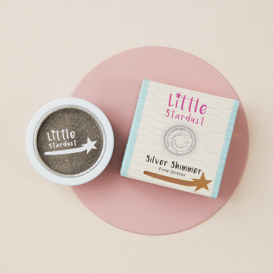 The Natural Play Make-up Company- Silver Shimmer Bioglitter ™ PURE (6g)