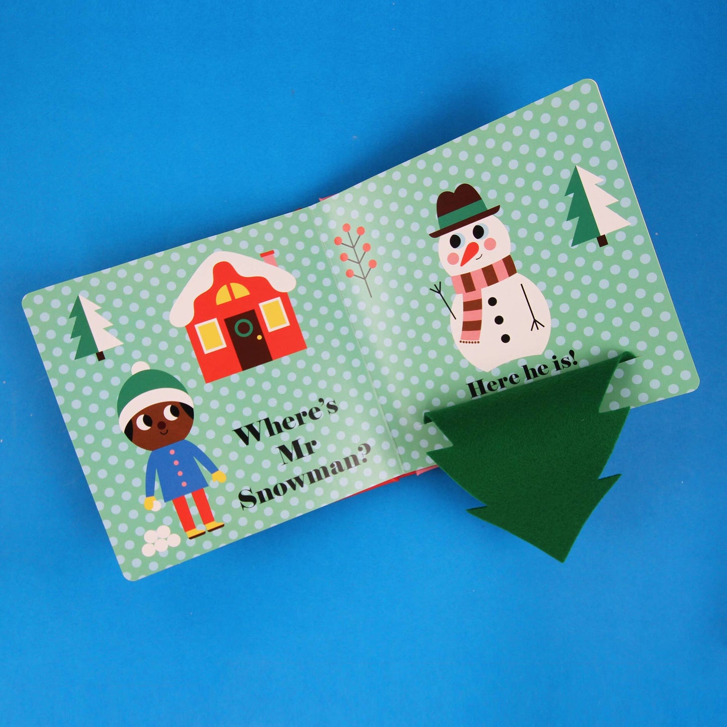Nosy Crow - Felt Flaps: Where's Mr Snowman?