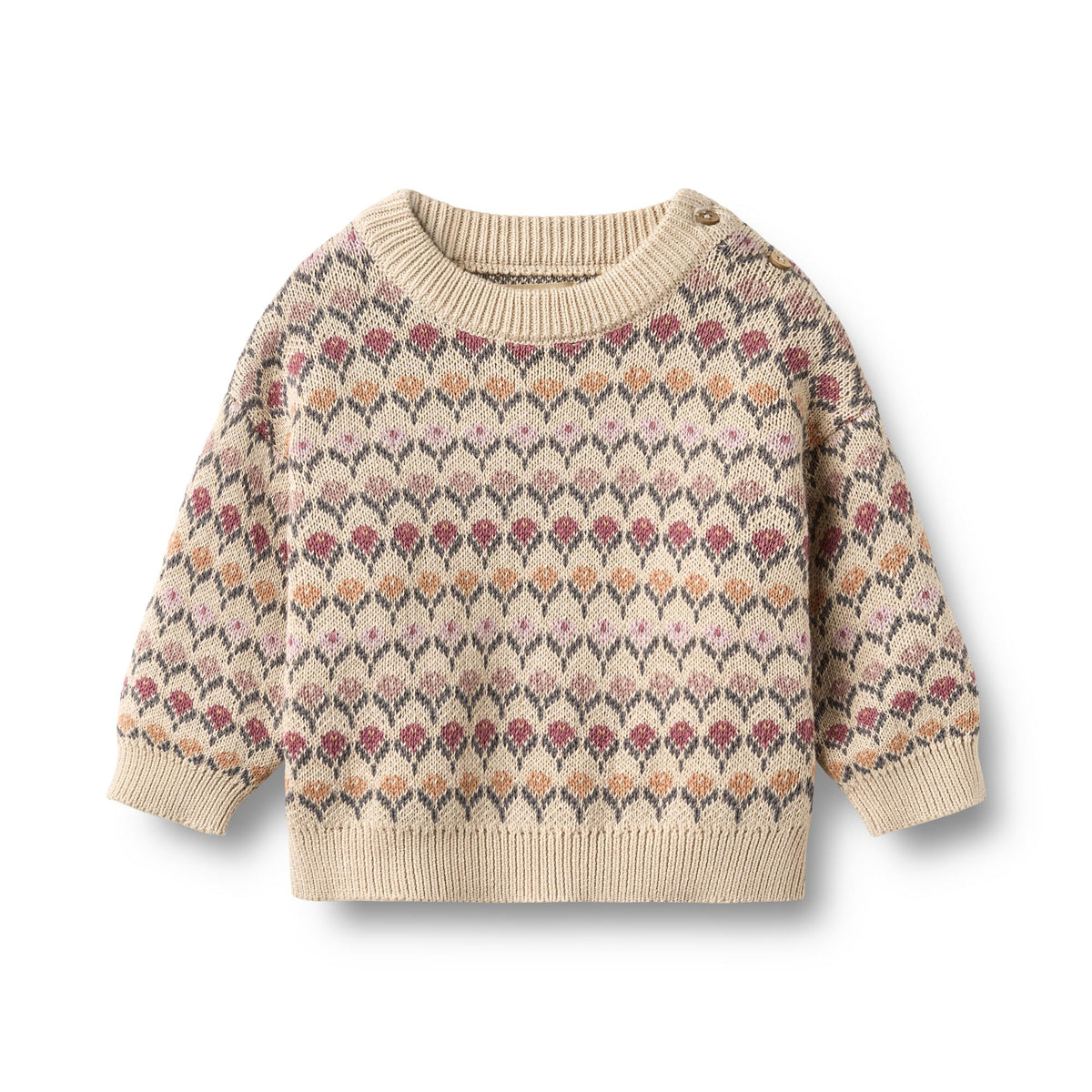 WHEAT Jacquard Pullover Harlow