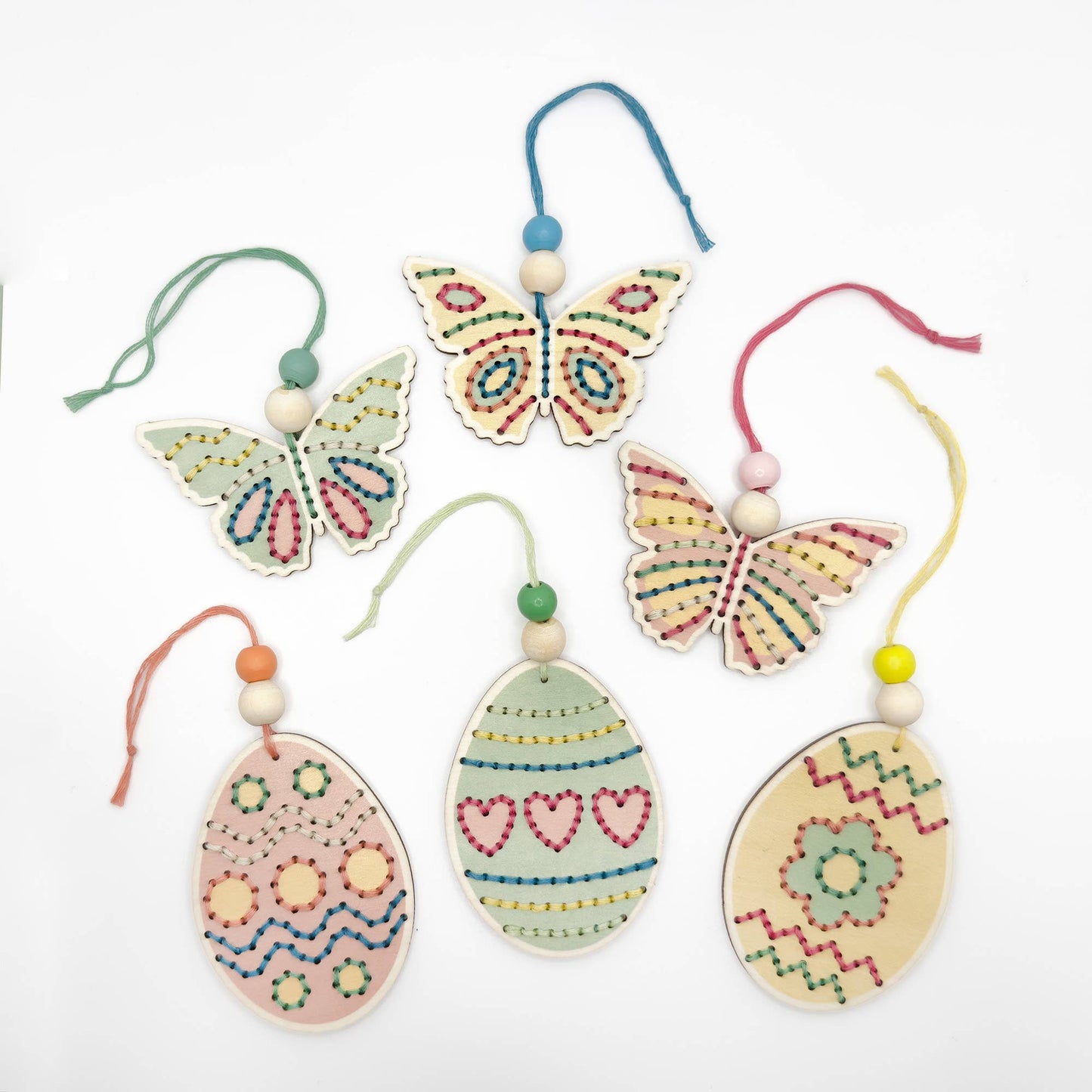 Cotton Twist - Flutter & Stitch Decoration Kit - Easter Craft Kit