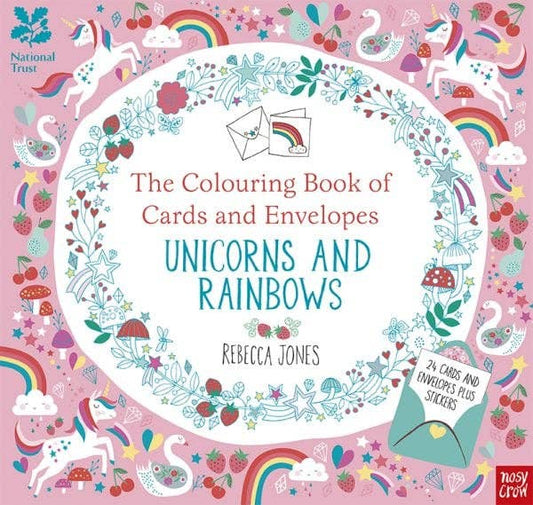 Nosy Crow - National Trust: Unicorns & Rainbows: Colouring Cards