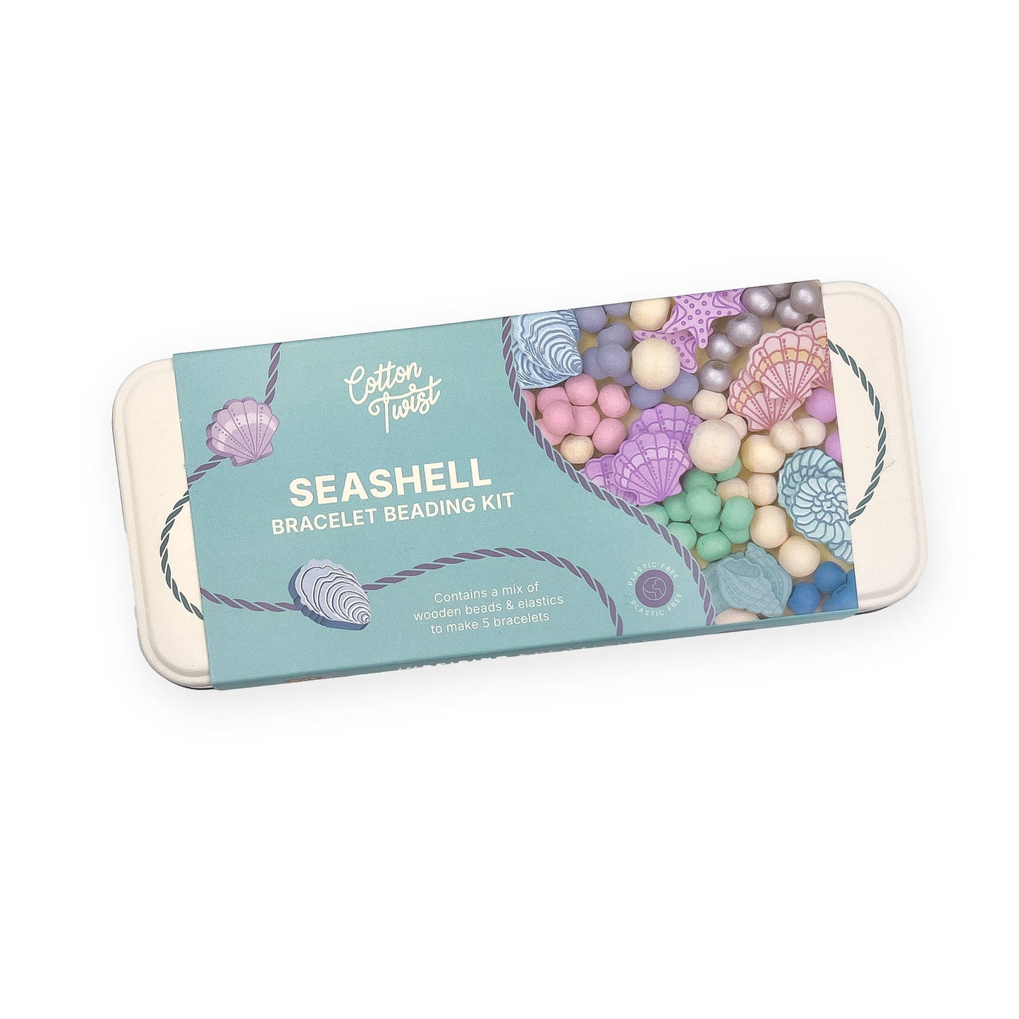 Cotton Twist - Seashell Bracelet Bead Kit