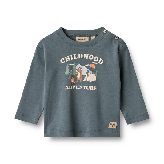 WHEAT Long Sleeve T-Shirt Ray- Stormy Weather
