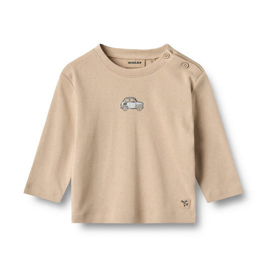 WHEAT Long Sleeve T-Shirt Ray- Warm Sand