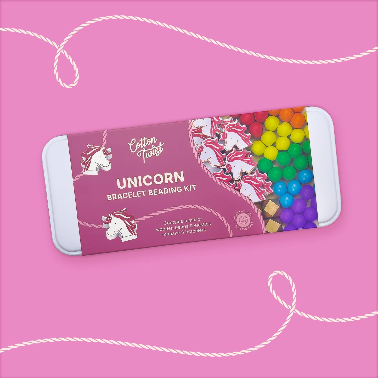 Cotton Twist - Unicorn Bracelet Bead Kit