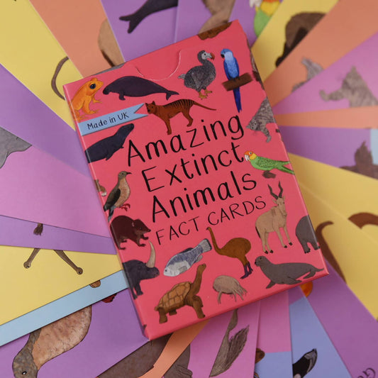 Button & Squirt - Amazing Extinct Animals Fact Cards