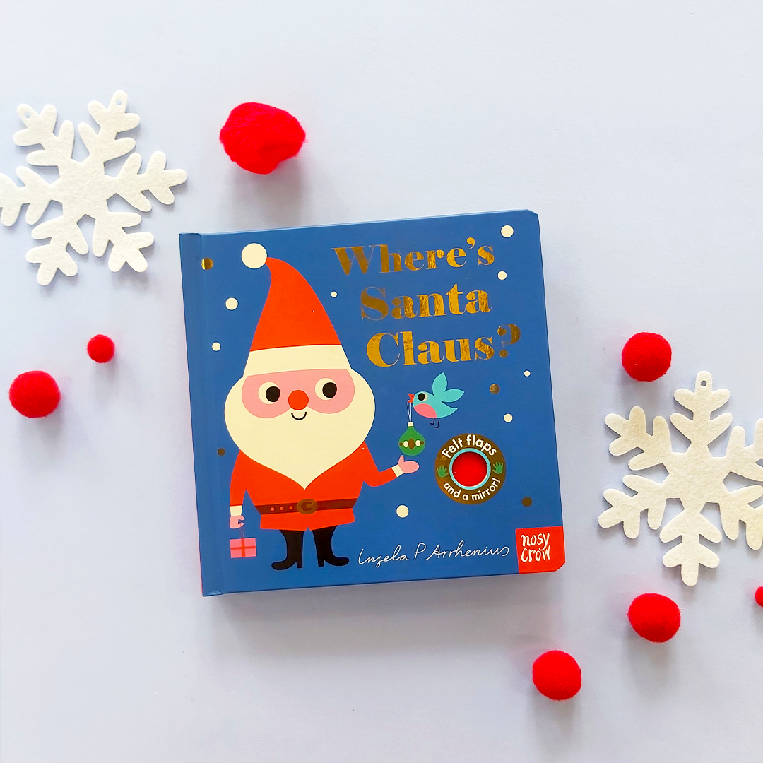 Nosy Crow - Felt Flaps: Where's Santa Claus?