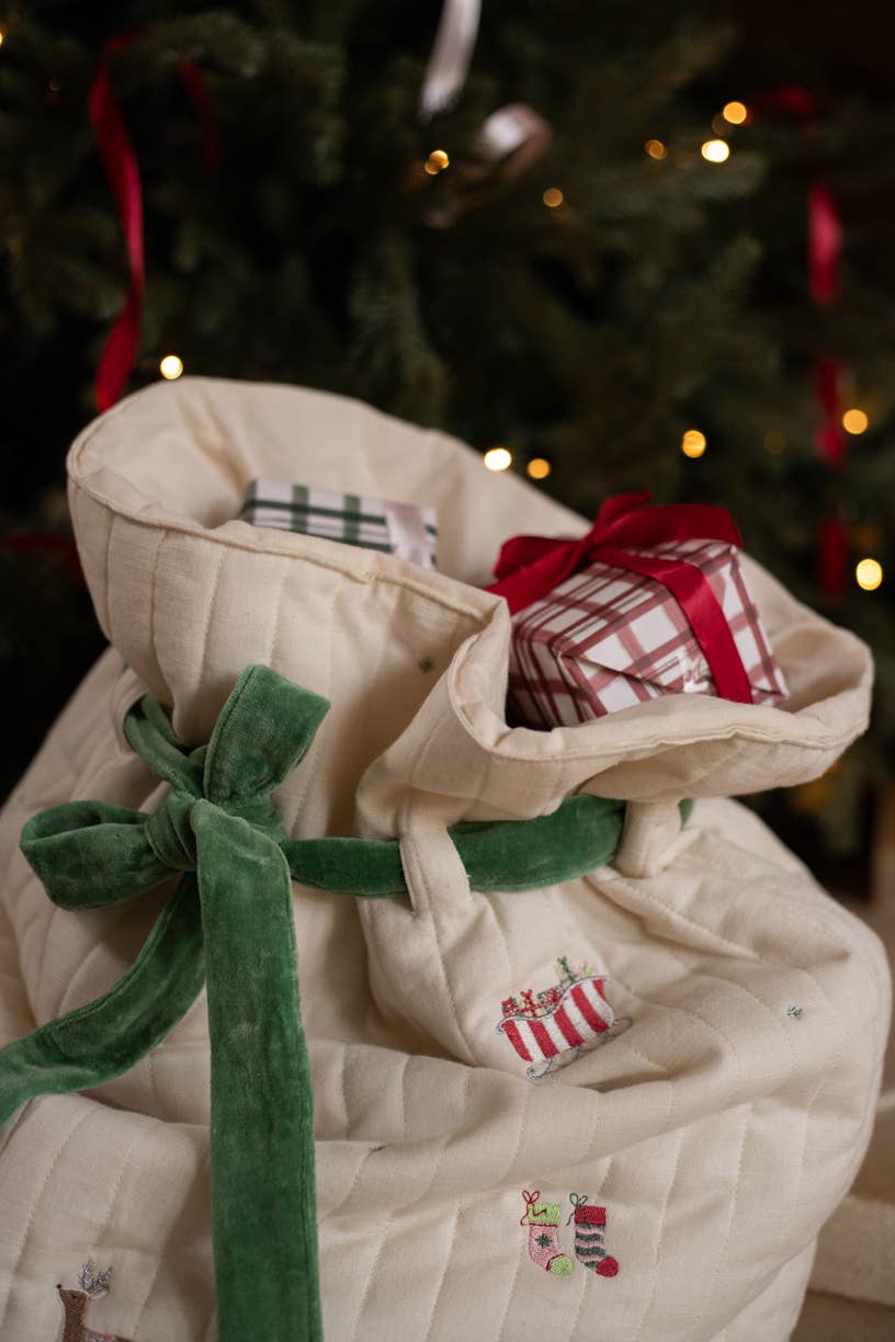 Avery Row - Christmas Present Sack - The North Pole