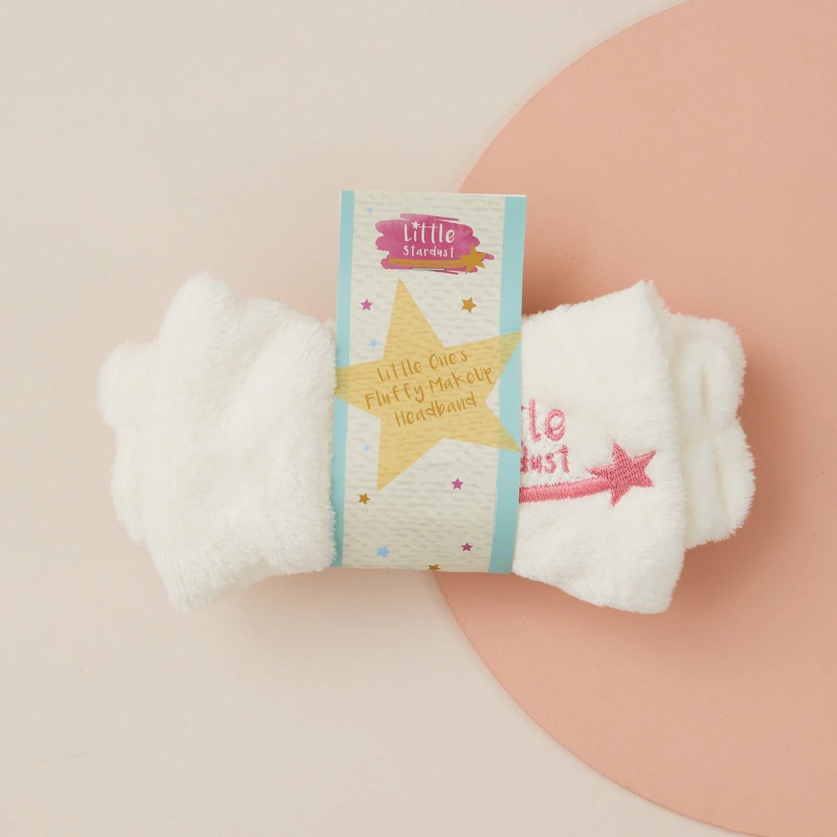 The Natural Play Make-up Company- Little One's Fluffy Makeup Headband - Cream