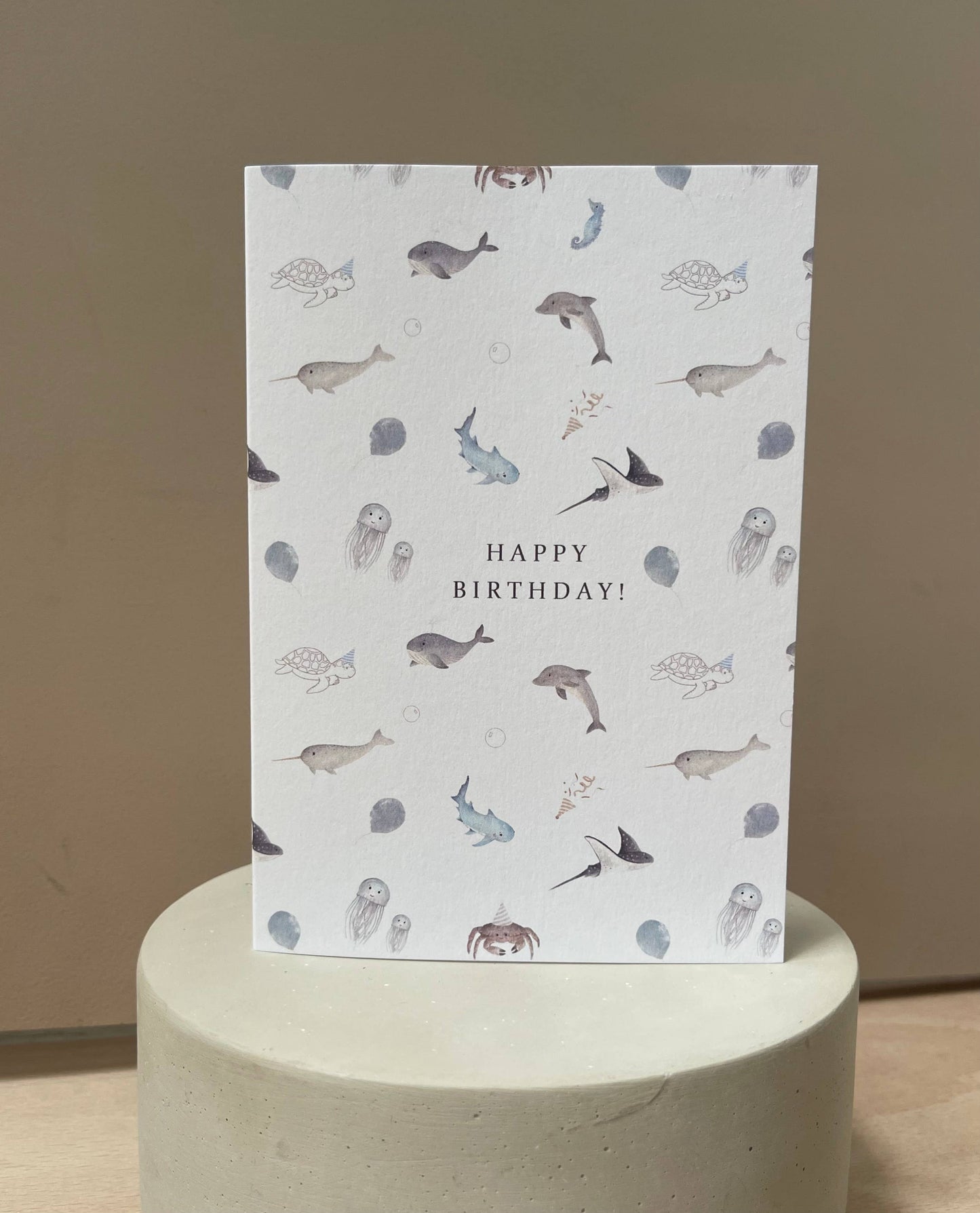 Little Roglets - Under the Sea Card | Kids Birthday Card | Ocean Animal Card