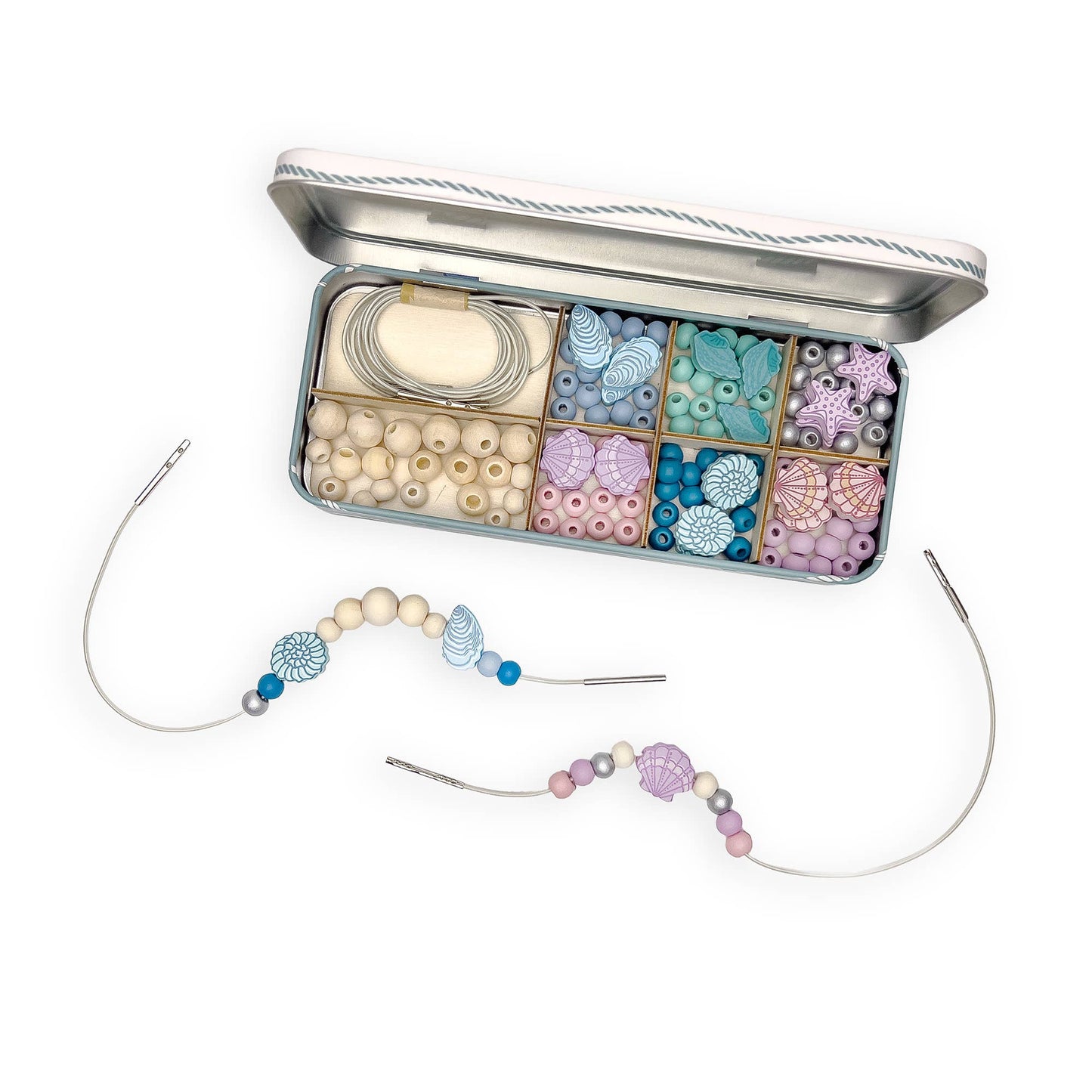 Cotton Twist - Seashell Bracelet Bead Kit