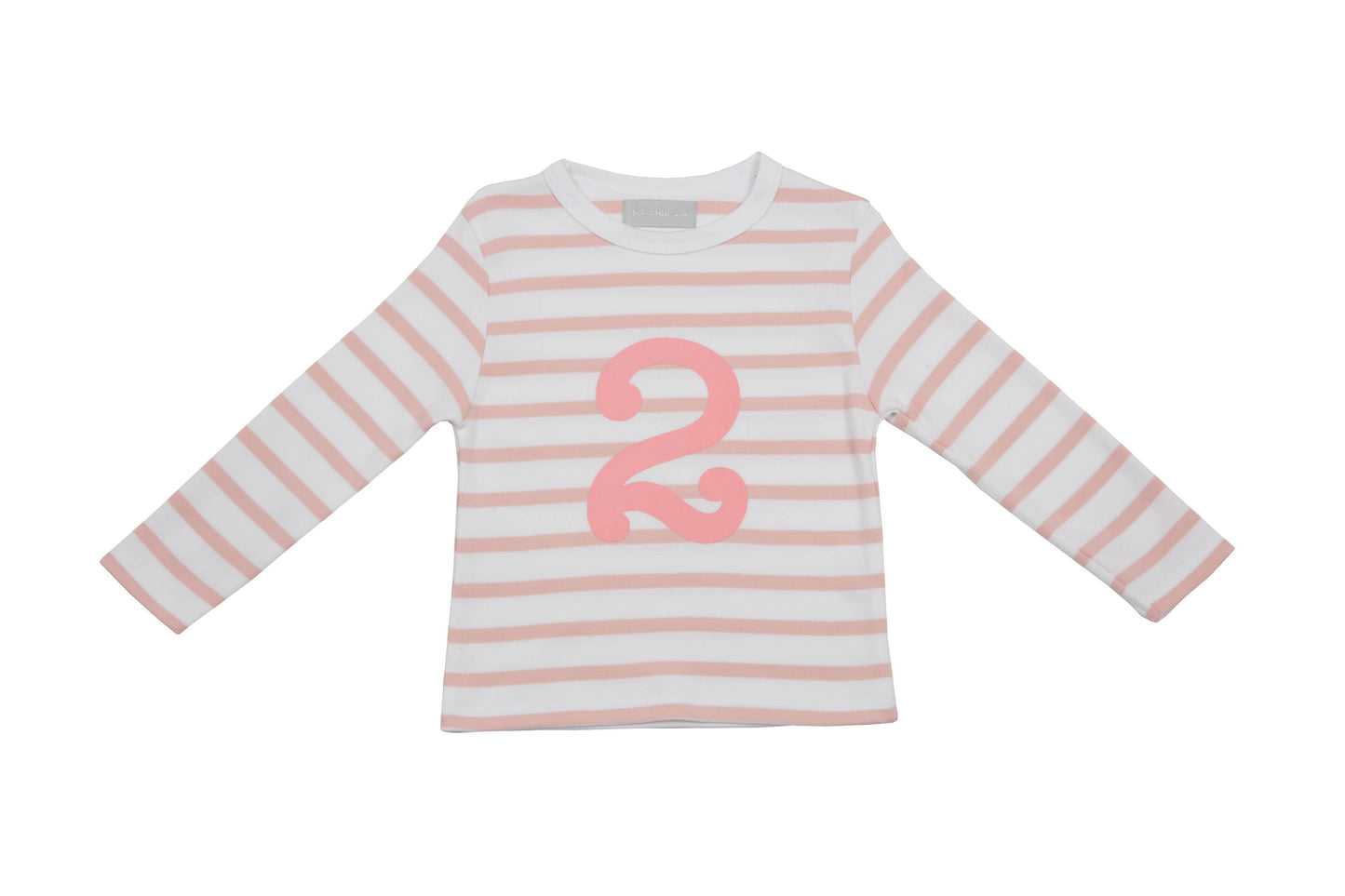 Bob & Blossom Dusty Pink & White Number 2 T-Shirt