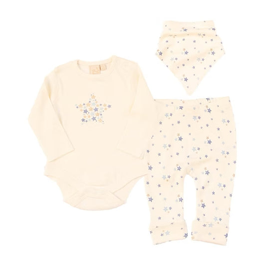 Toffee Moon Baby Boys Star 3 Piece Set