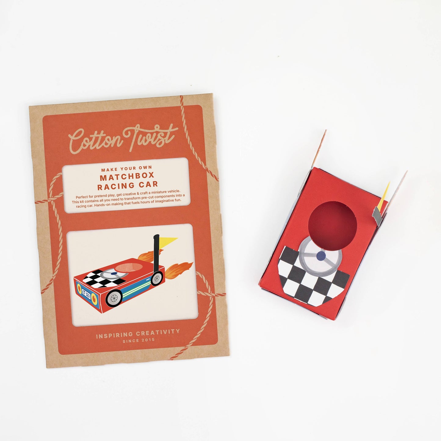 Cotton Twist - Make Your Own Matchbox Racing Car