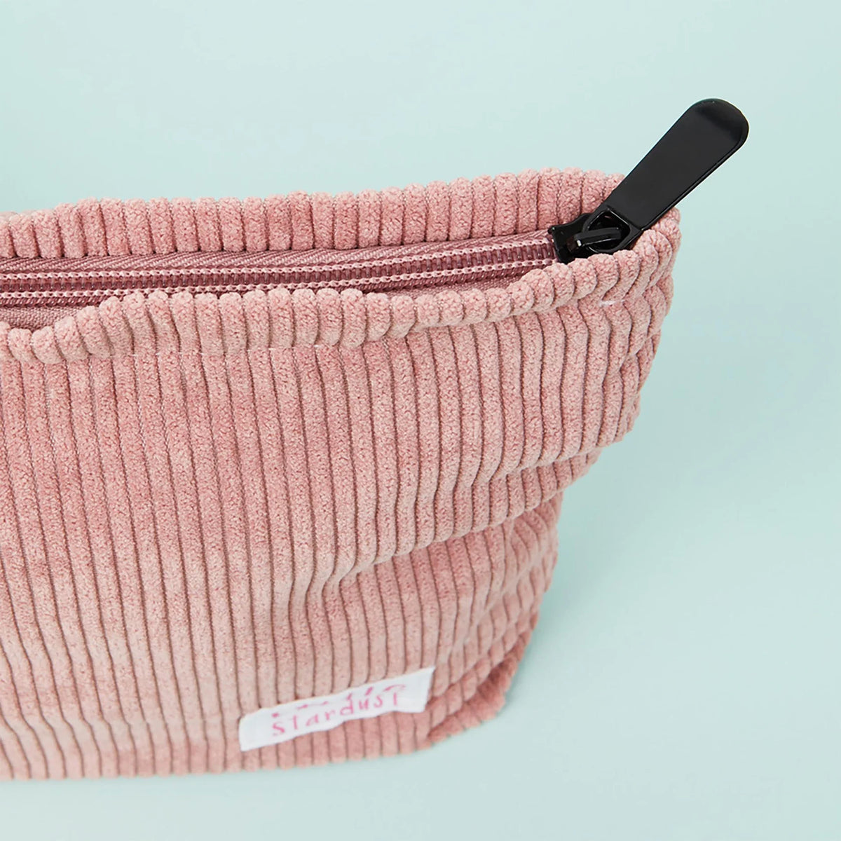 The Natural Play Make-up Company- Large Dusky Pink Corduroy Makeup Bag