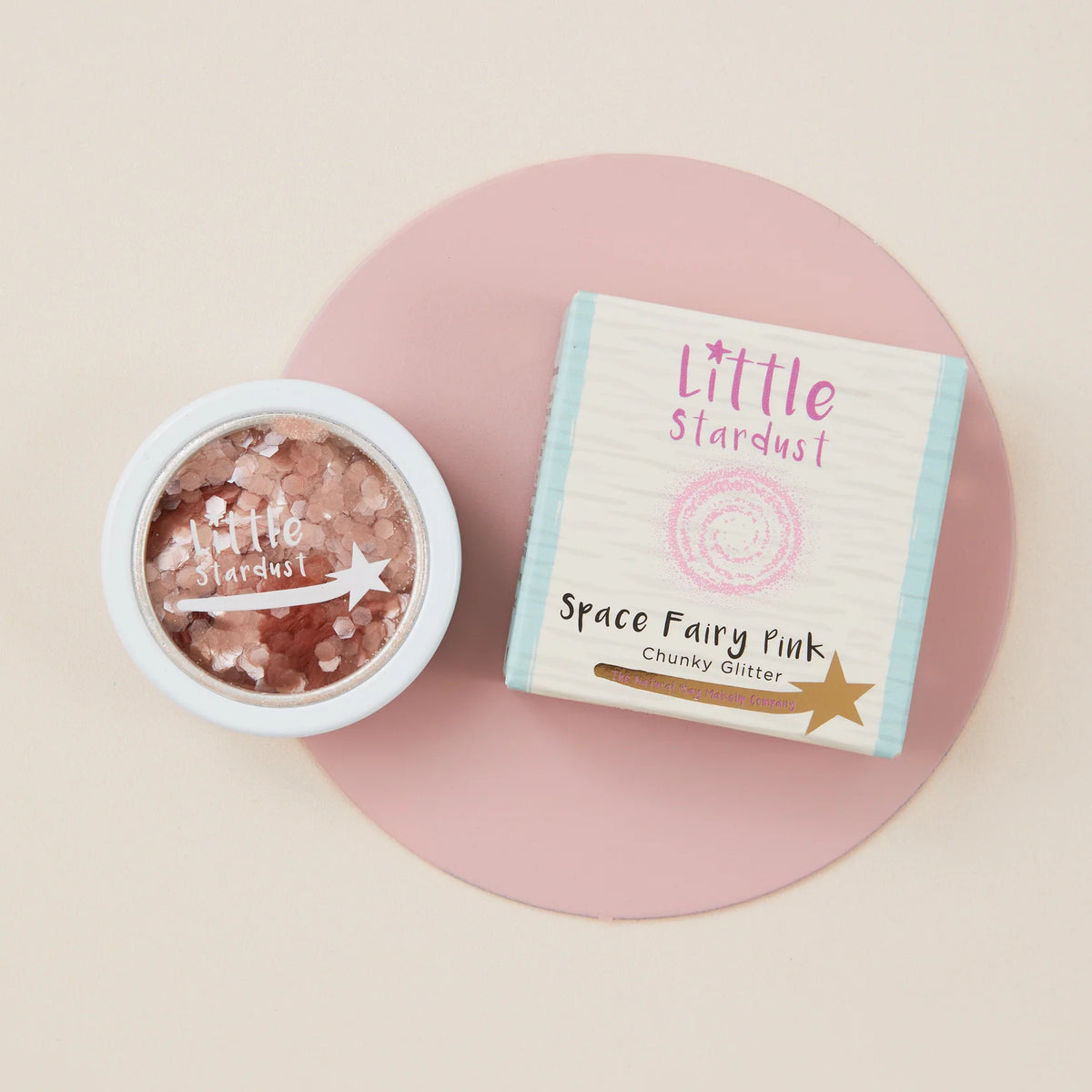 The Natural Play Make-up Company- Space Fairy Pink Bioglitter™ PURE (6g)