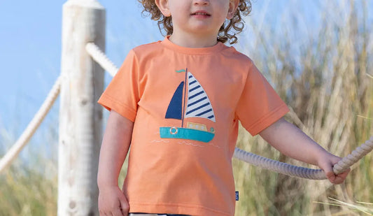 Kite Sailor Snail T-shirt 3-24 Months