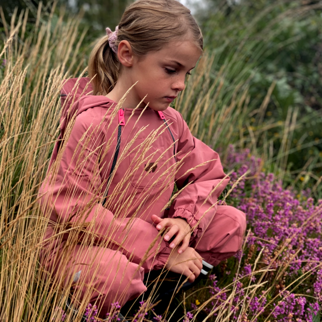 TOASTIE Waterproof Packable Puddlesuit- Rose Pink Bunny