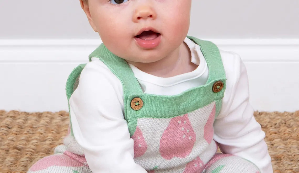 Kite Pear-fect Knit Dungarees
