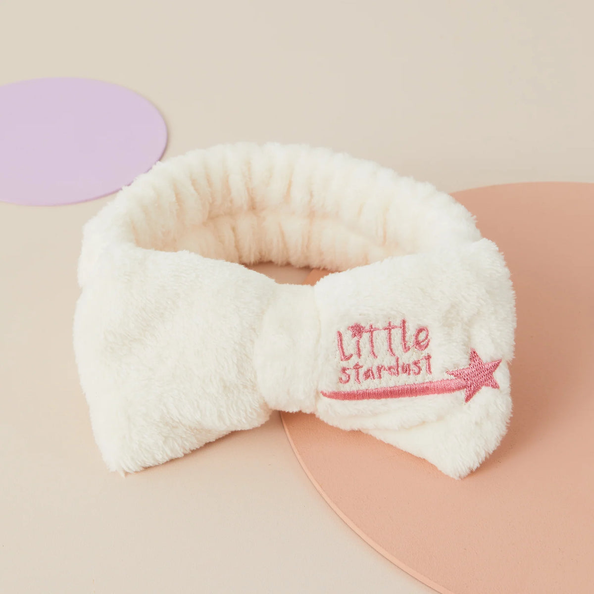 The Natural Play Make-up Company- Little One's Fluffy Makeup Headband - Cream