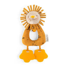 Moulin Roty Lion Ring Rattle Sous Mon Baobab