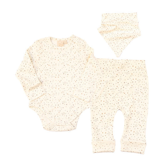 Toffee Moon Unisex Little Stars 3 Piece Set