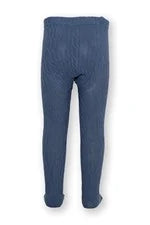 Kite Cable Tights Navy & Cream 0-6 Months - 2 Years
