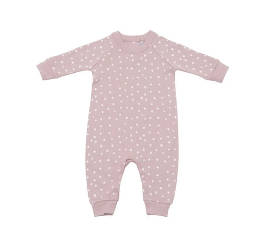 Bob & Blossom Old Rose & White Spot All-in-one