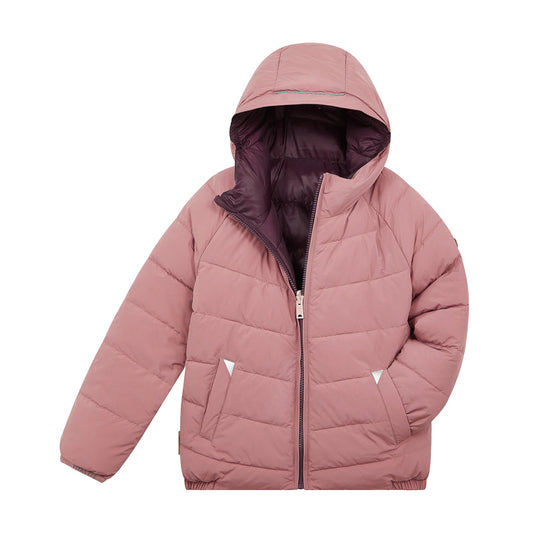 TOASTIE Damask Pink, Black Cherry Ecoreversible Puffer