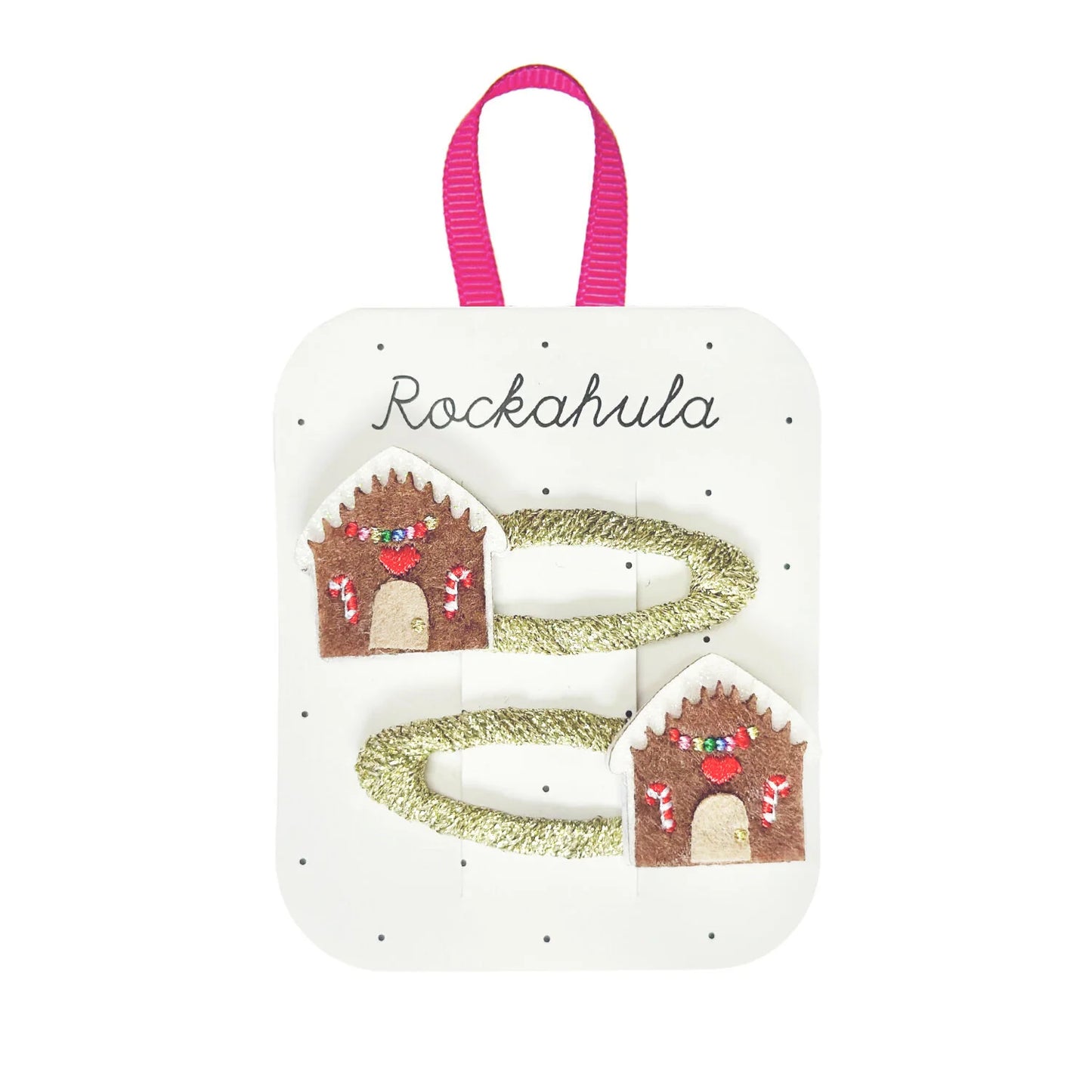 Rockahula Gingerbread  House Clips