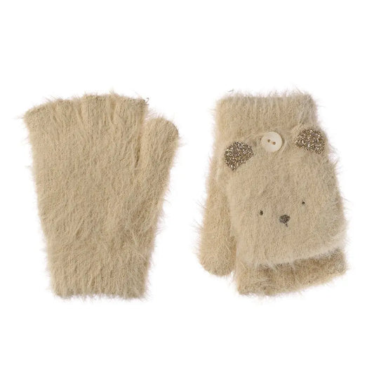 Rockahula Teddy Bear Fluffy Gloves 3-6 Years