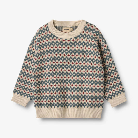 WHEAT Jacquard Pullover Harlow