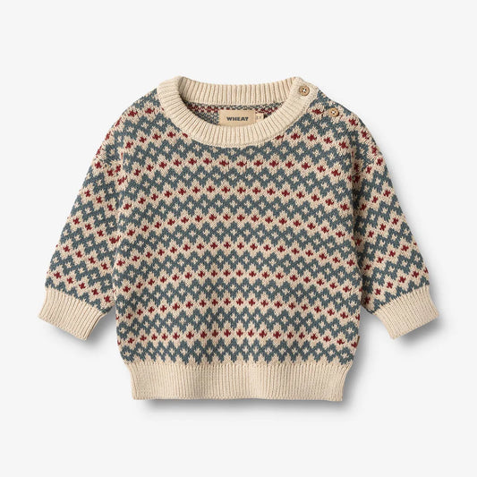 WHEAT Jacquard Pullover Harlow