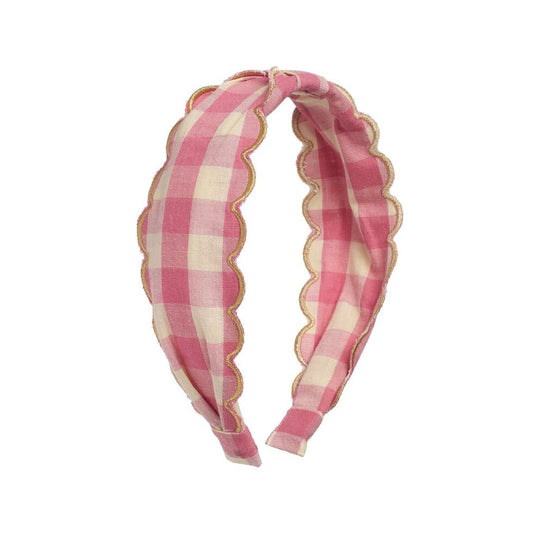 Rockahula Scalloped Gingham Headband