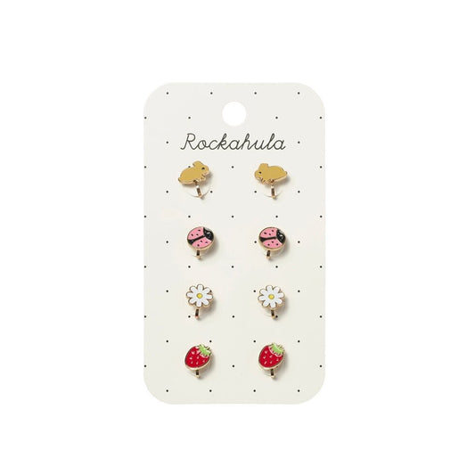 Rockahula Spring Garden Clip On Earrings
