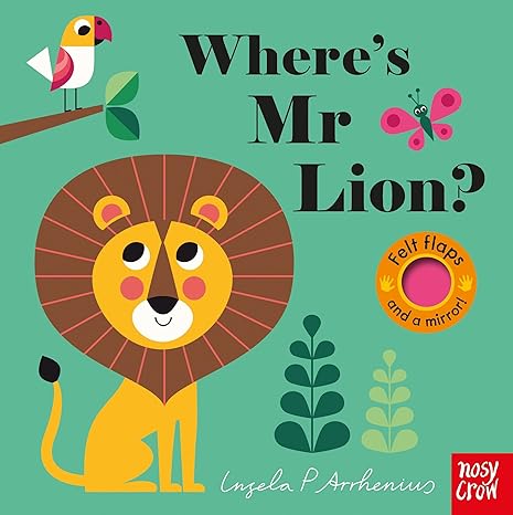 Where’s Mr Lion (Felt Flaps) (Board)
