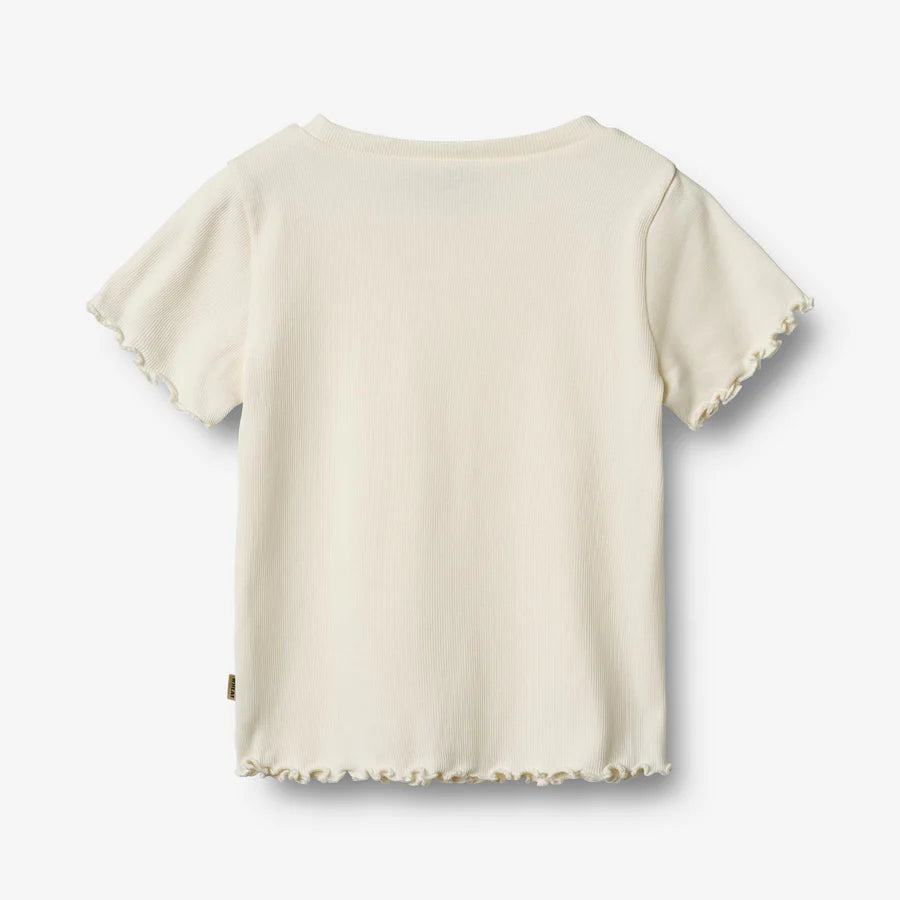 WHEAT Rib T-shirt S/S Alicia