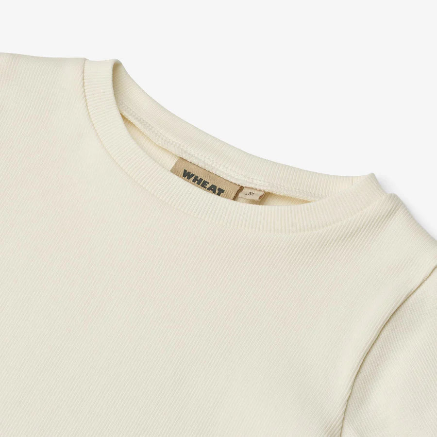 WHEAT Rib T-shirt S/S Alicia