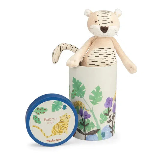 Moulin Roty Baboo Tiger Doll (In Box)