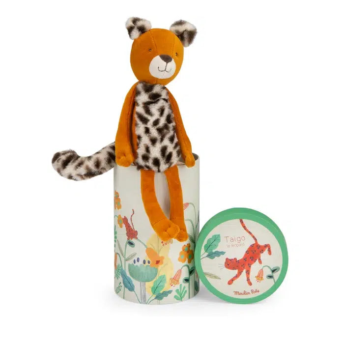Moulin Roty Taigo Leopard Doll (In Box)