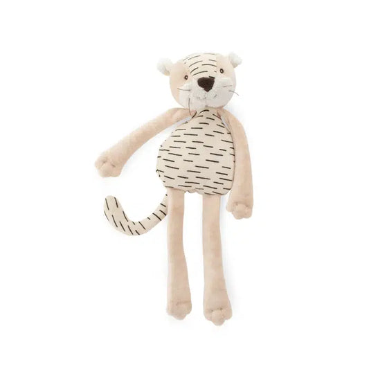Moulin Roty Baboo Tiger Rattle Soft Toy La Foret Mawa