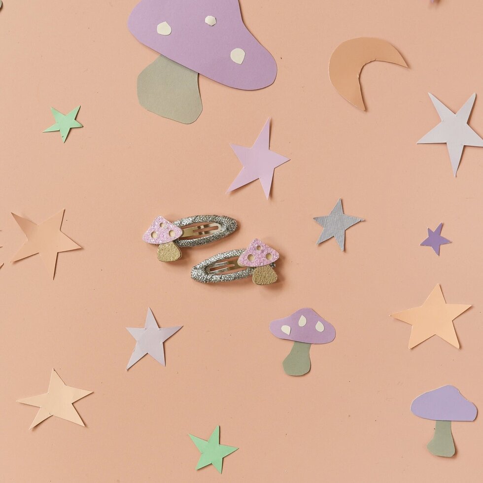 Rockahula Enchanted Toadstool Clips