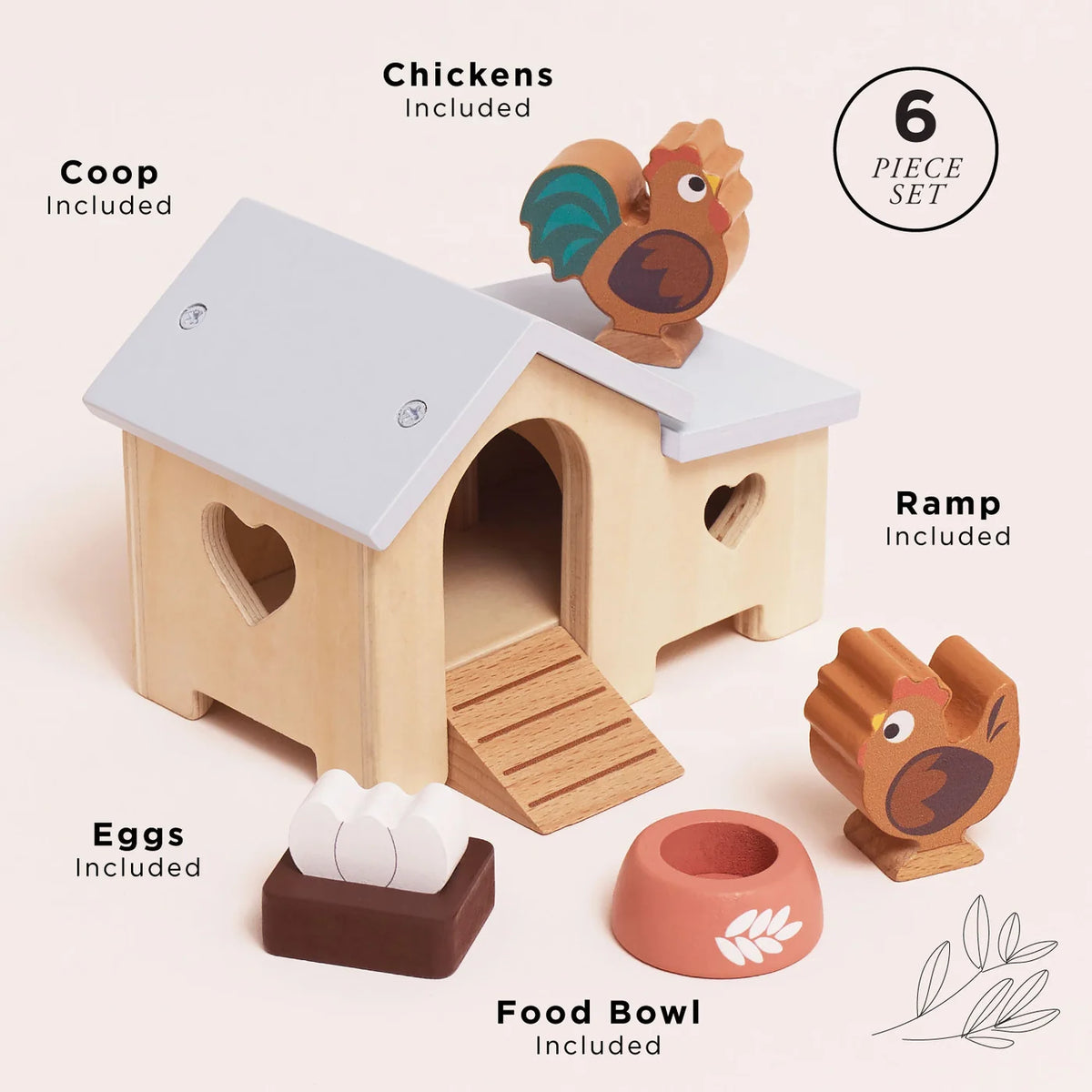 LE TOY VAN Chicken Coop Playset